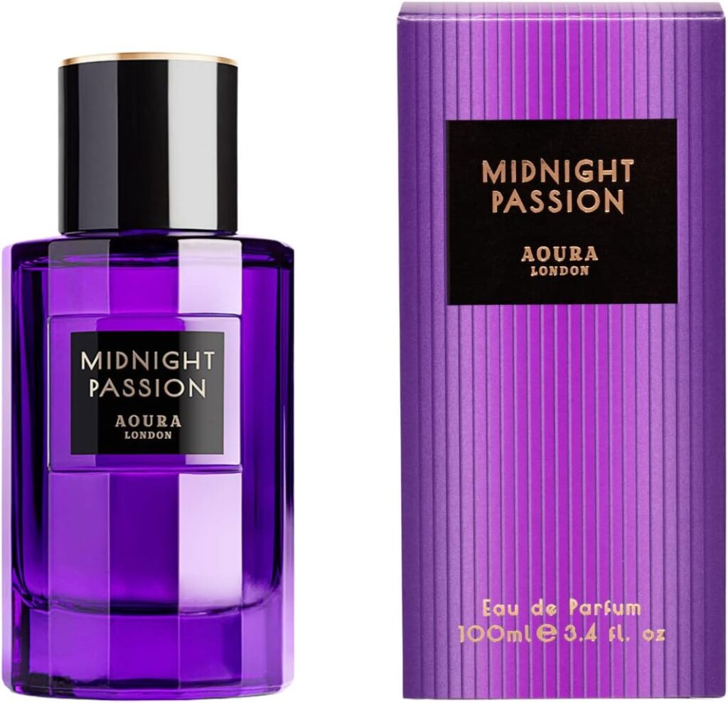 Aoura London Midnight Passion Eau De Parfum, Perfume for Women 100ml