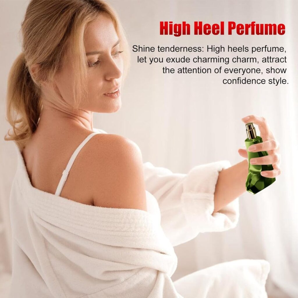 High Heels Shoe Shape Perfume, High-Heeled Shoes Perfume for Women Girl Spray Perfume Floral Fruity Scent Long Lasting Parfum Natural Fragrance Strengthening Self-Confidence 30ML (B)