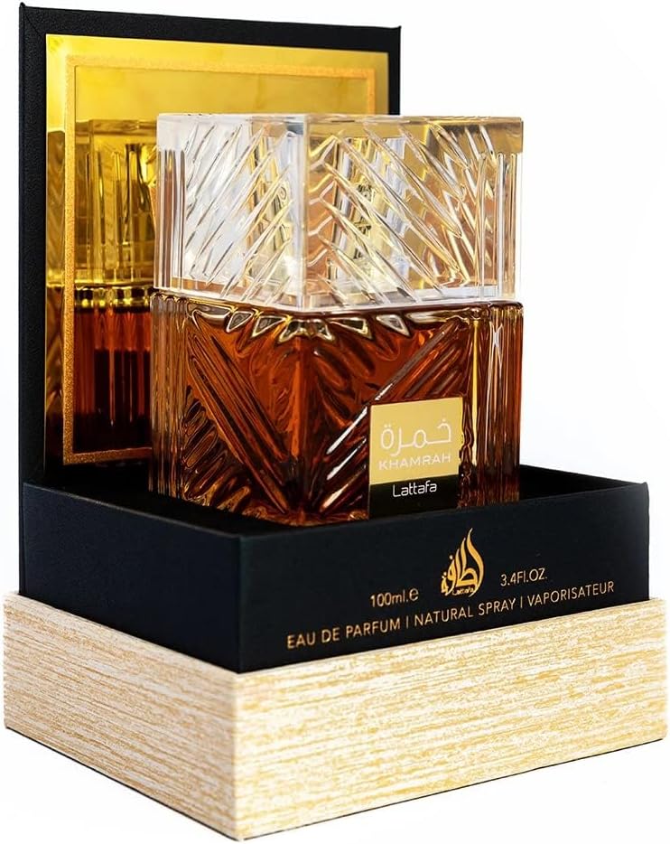 Khamrah EDP - Eau De Parfum Unisex 100ml(3.4 oz) | Vanilla Sweet Warm Spicy Woody | by Lattafa Perfumes