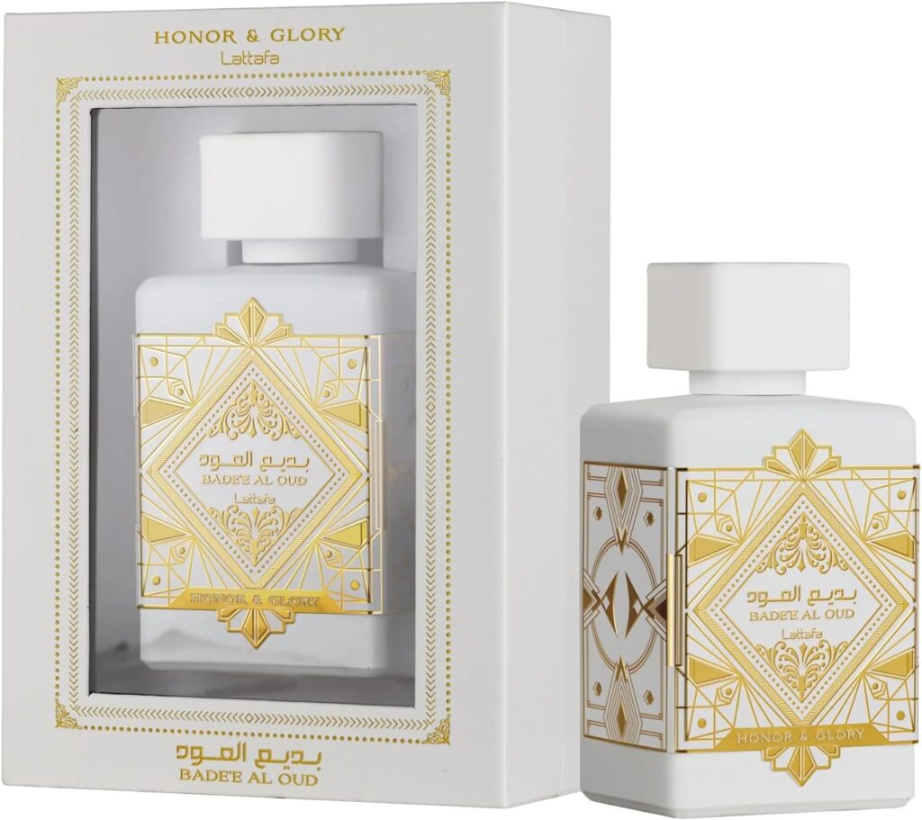 Lattafa Badee Al Oud Honor  Glory EDP 100ml - Long Lasting Sweet Spicy Vanilla fruity and Aromatic Oudh Perfume for Women and Men - 100ml Unisex Perfume