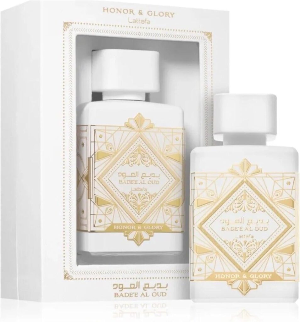 Lattafa Badee Al Oud Honor  Glory EDP 100ml - Long Lasting Sweet Spicy Vanilla fruity and Aromatic Oudh Perfume for Women and Men - 100ml Unisex Perfume