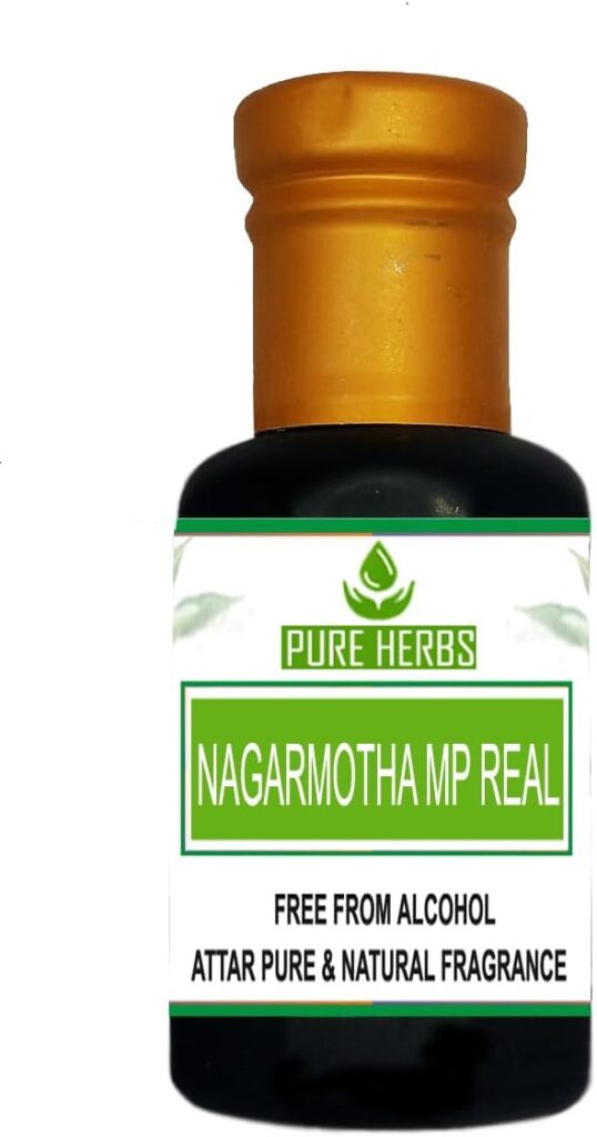 Pure Herbs NAGARMOTHA BG ATTAR For Unisex,Suitable For Occasion Parties  Daily Uses Fragrance (25ml).